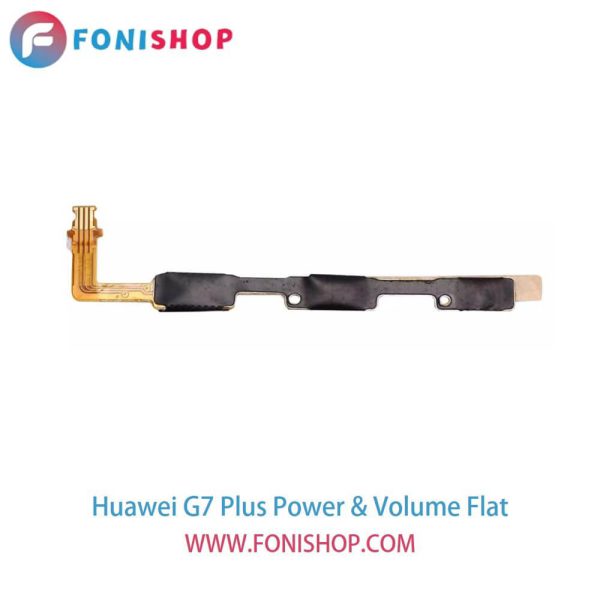 فلت پاور و صدا گوشی هوآوی جی7 پلاس Huawei G7 Plus