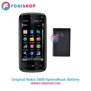 باتری نوکیا (Nokia 5800 XpressMusic (BL-5J