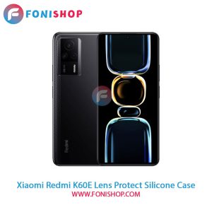 قاب سیلیکونی Xiaomi Redmi K60E - محافظ لنزدار - فونی شاپ