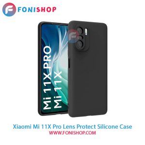 قاب سیلیکونی Xiaomi Mi 11X Pro - محافظ لنزدار
