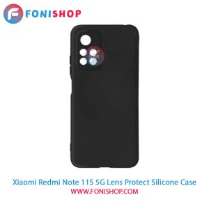قاب سیلیکونی Xiaomi Redmi Note 11S 5G - محافظ لنزدار