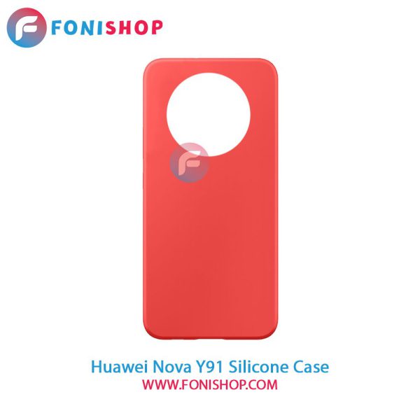 قاب سیلیکونی Huawei Nova Y91