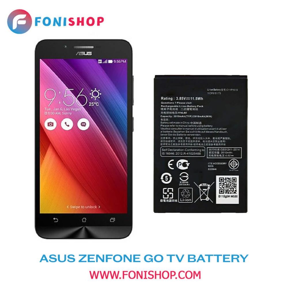 باتری اصلی ایسوس ASUS Zenfone Go TV ZB551KL