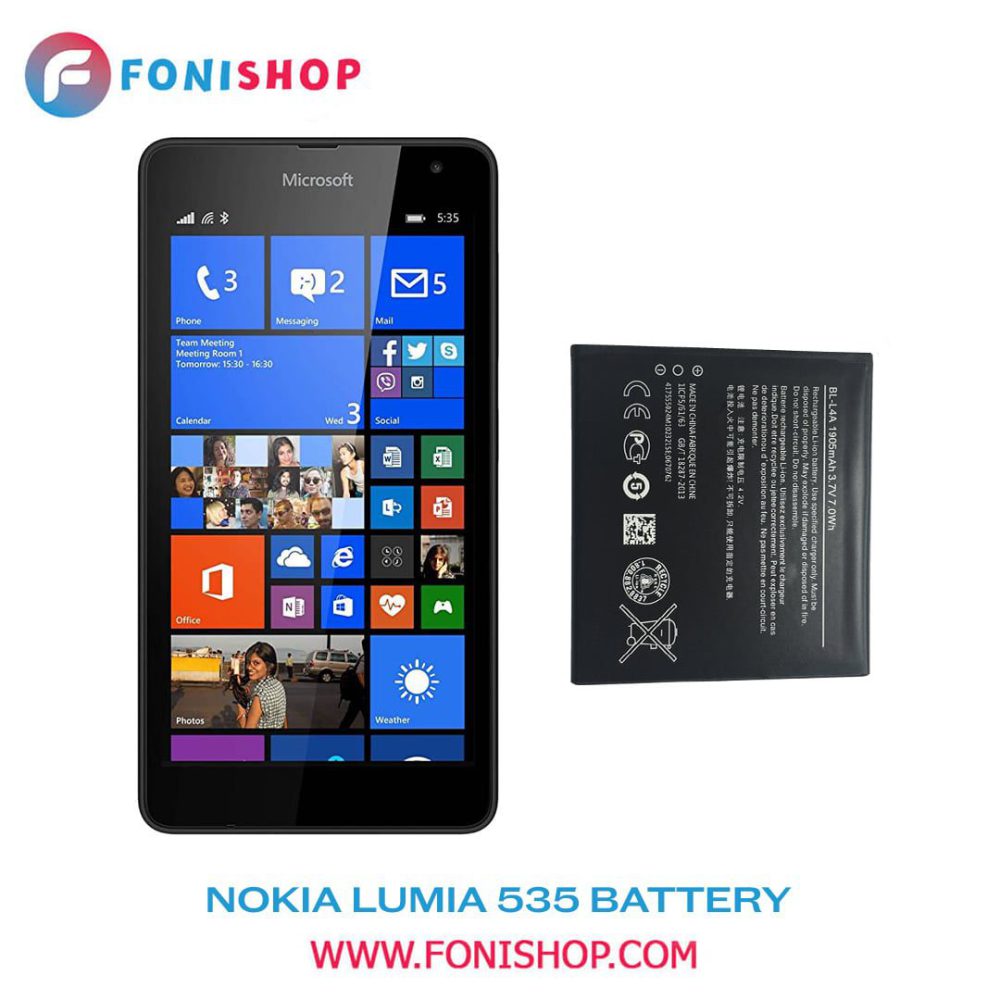 باطری اصلی نوکیا لومیا Nokia Lumia 535 BL-L4A