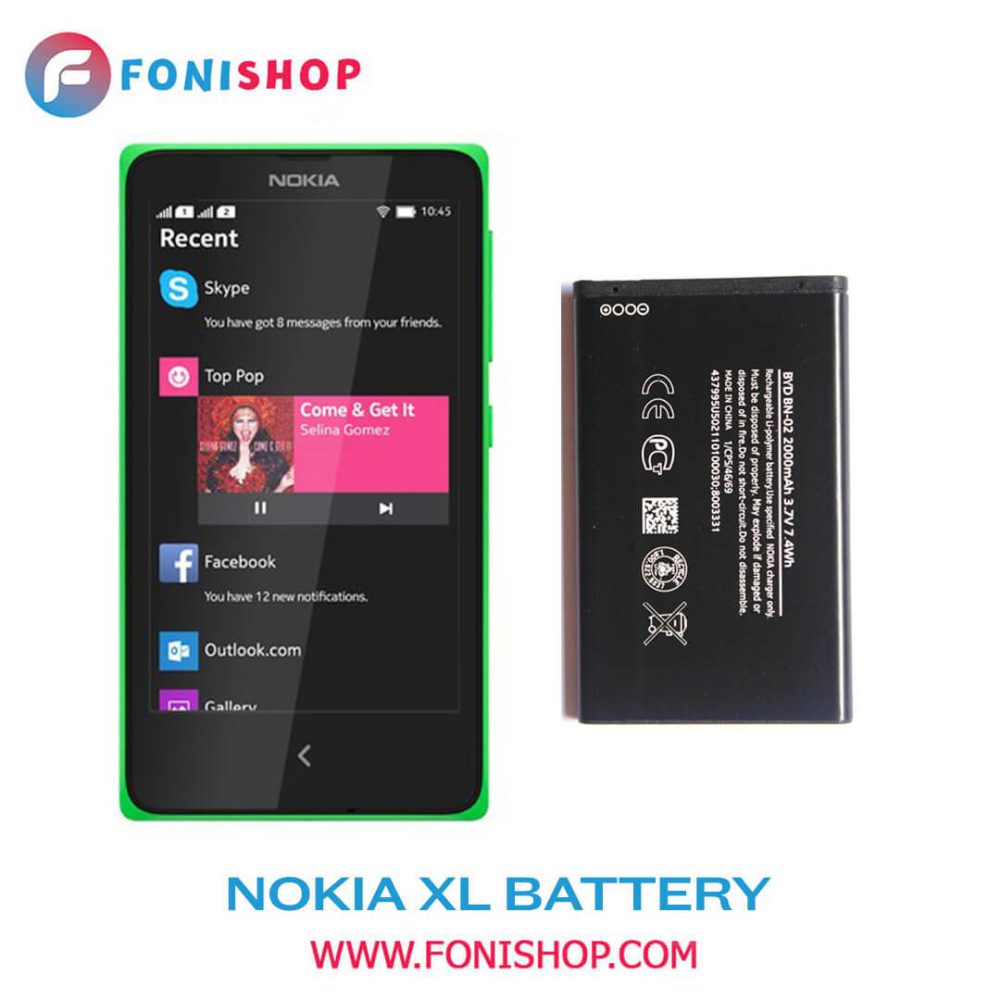 باتری اصلی گوشی نوکیا Nokia XL BN-02
