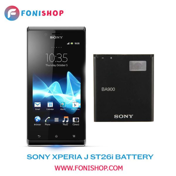 باتری اصلی گوشی سونی Sony Xperia J ST26i BA900