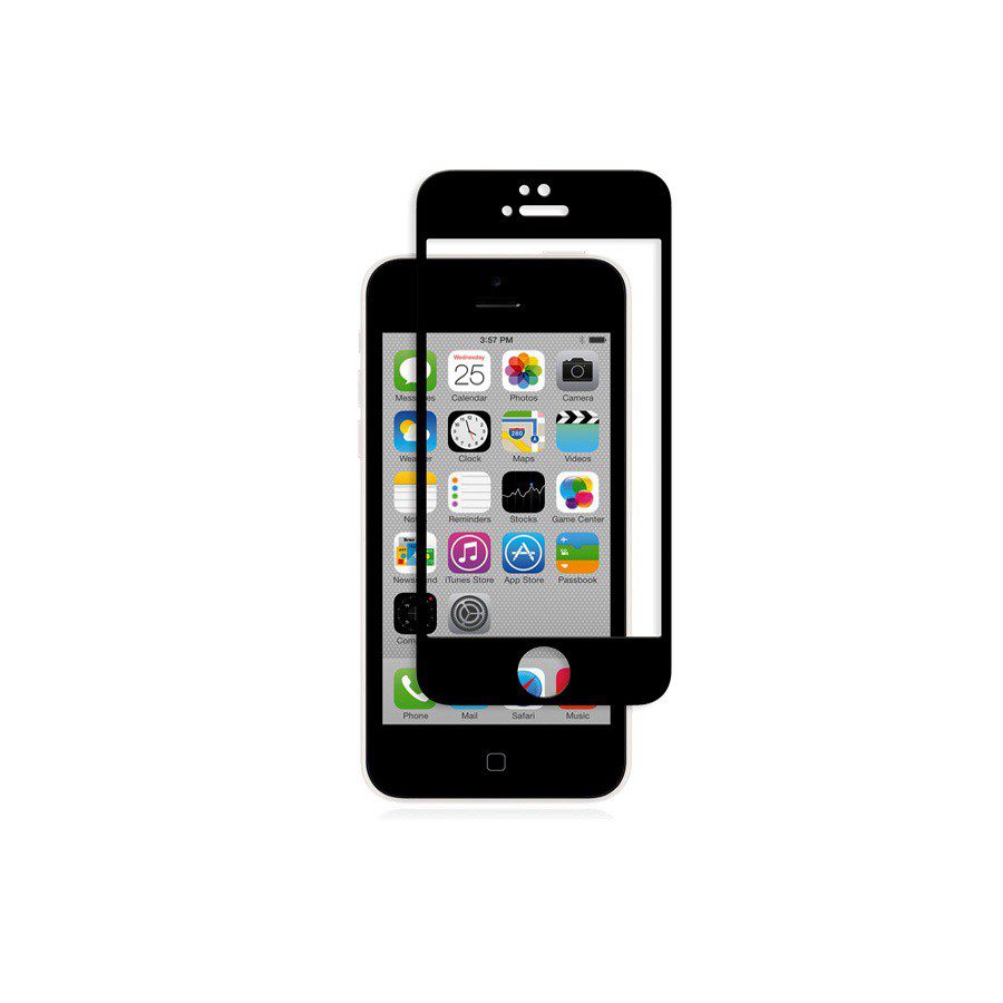 گلس محافظ صفحه نمایش فول تمام صفحه آیفون اس ای iPhone SE