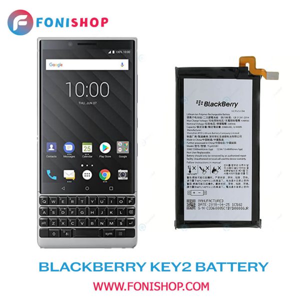 باتری اصلی بلک بری کی Blackberry Key2 TLp038B1