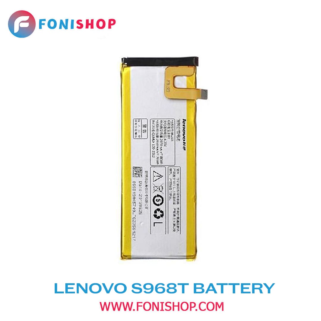 باطری اصلی گوشی لنوو اس Lenovo S968T BL215