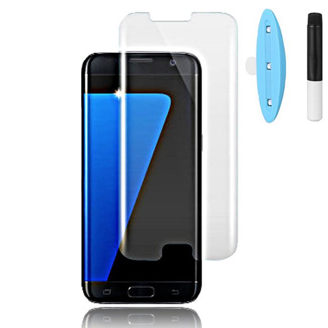 گلس محافظ صفحه نمایش یووی(UV) سامسونگ Galaxy S7 Edge
