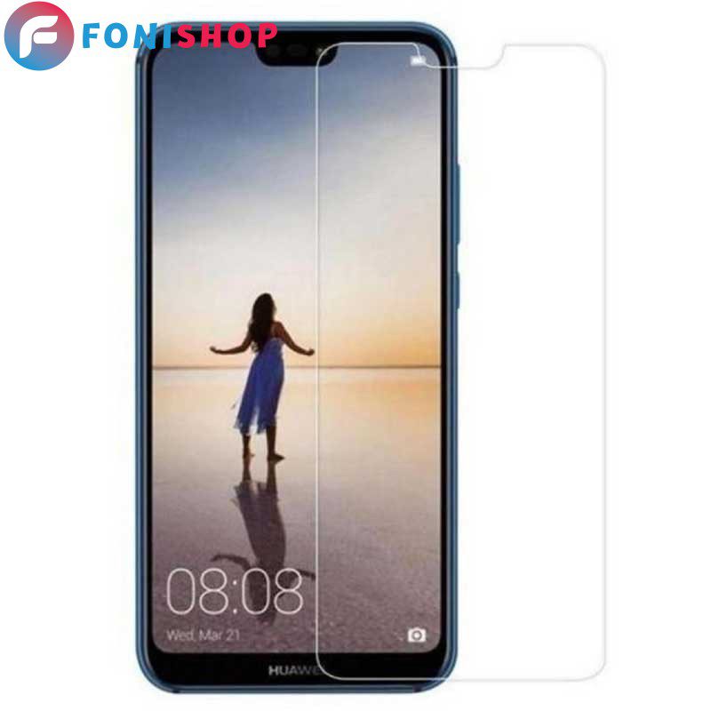 گلس محافظ صفحه نمایش شیشه ای معمولی هواوی Huawei Y9 2019