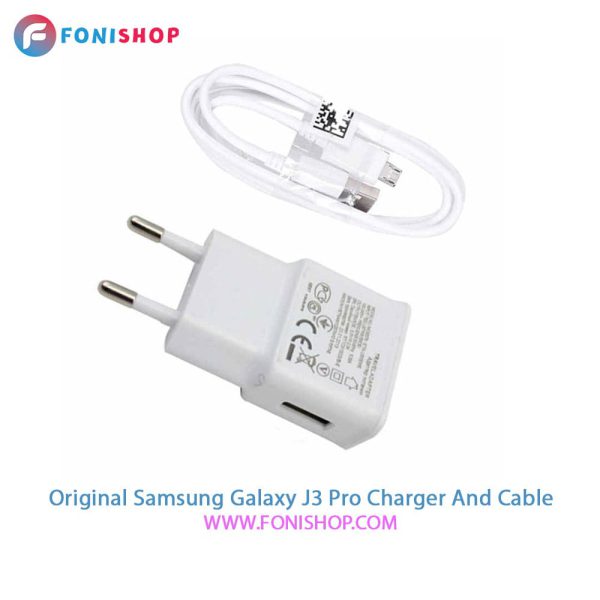 کابل و شارژر اصلی سامسونگ Samsung Galaxy J3 Pro