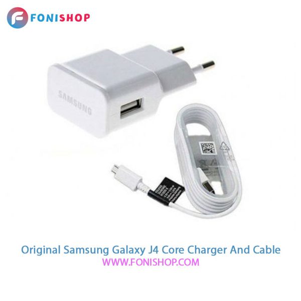 کابل و شارژر اصلی سامسونگ Samsung Galaxy J4 Core