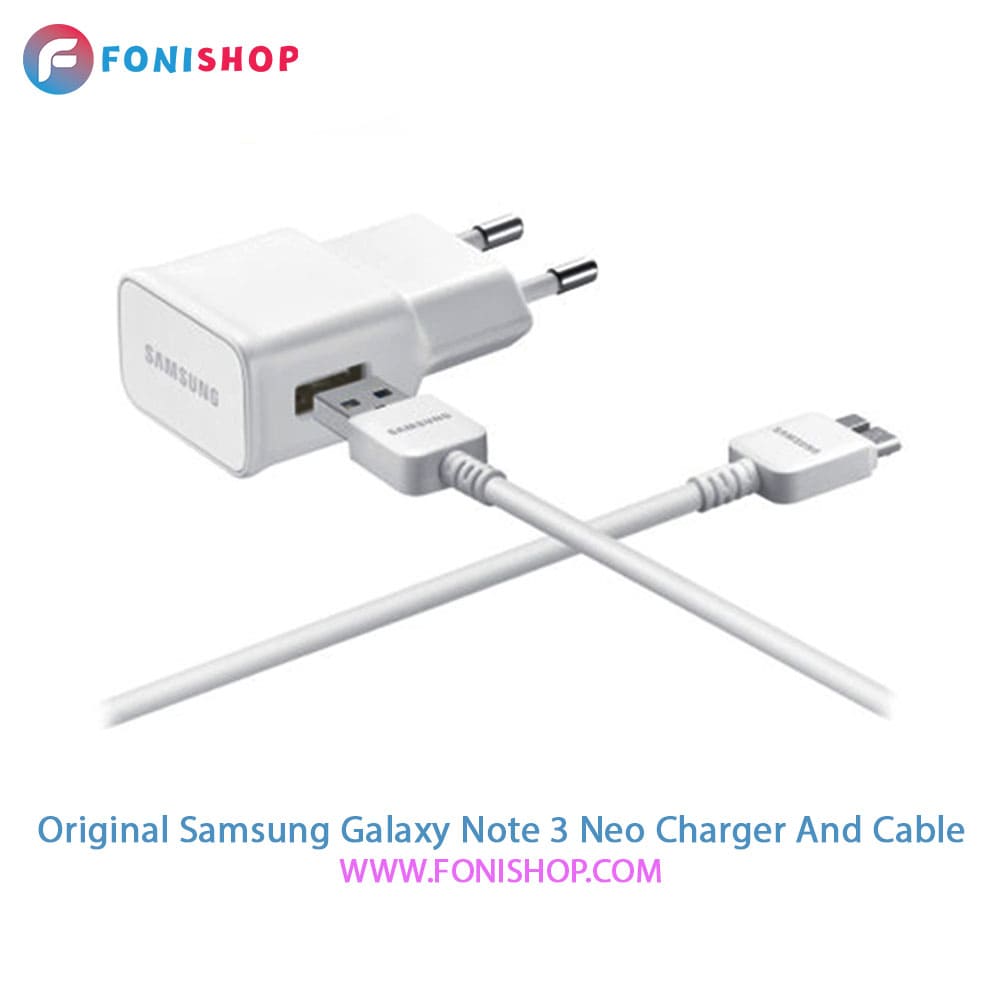کابل و شارژر اصلی سامسونگ Samsung Galaxy Note 3 Neo