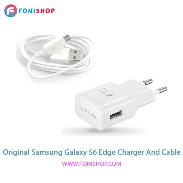 کابل و شارژر اصلی سامسونگ Samsung Galaxy S6 Edge