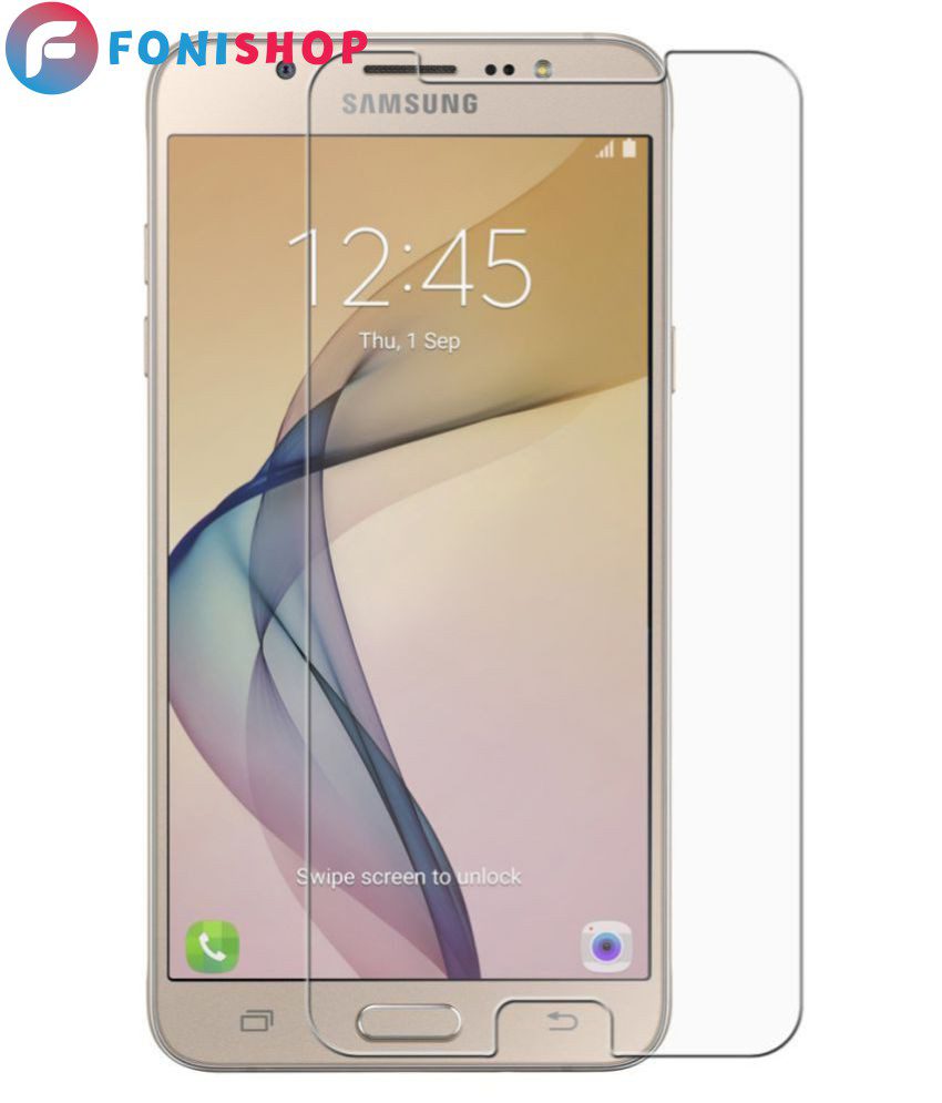 گلس محافظ صفحه نمایش شیشه ای معمولی Samsung J7 Prime