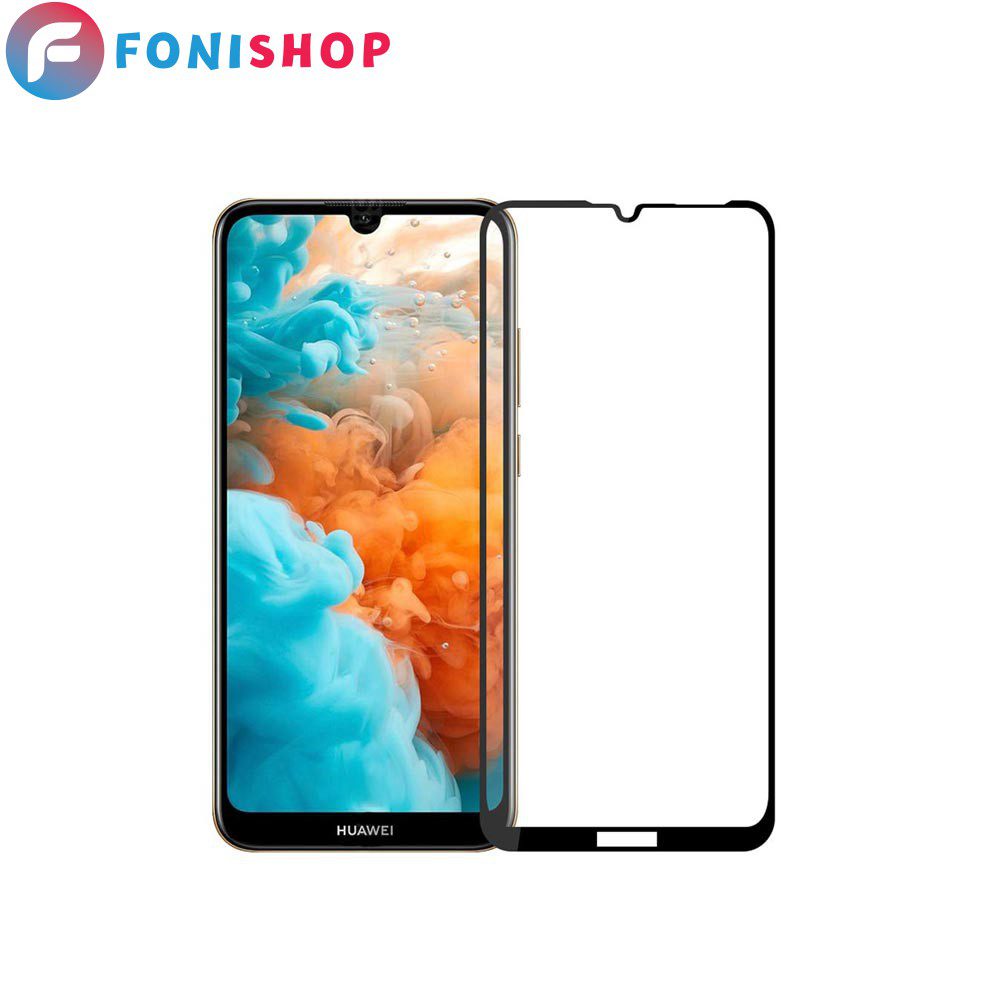 گلس محافظ صفحه نمایش فول تمام صفحه Huawei Y6 Prime 2019