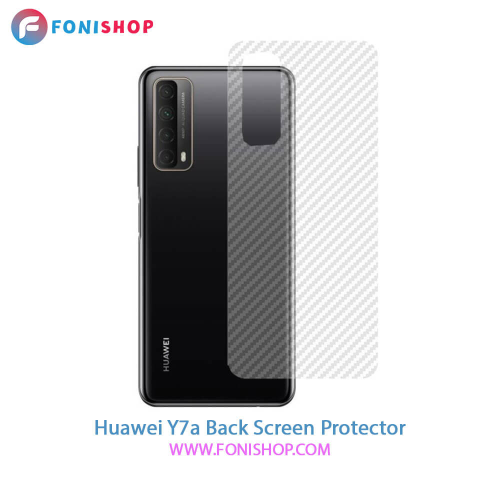 گلس برچسب محافظ پشت گوشی هواوی Huawei Y7a