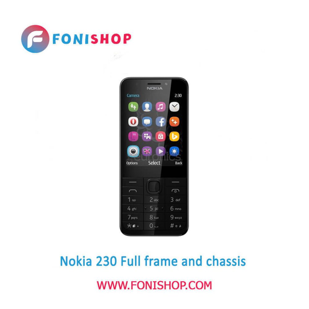 قاب و شاسی کامل نوکیا Nokia 230