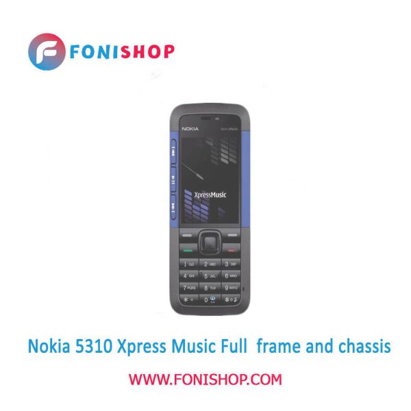 قاب و شاسی کامل نوکیا Nokia 5310 XpressMusic