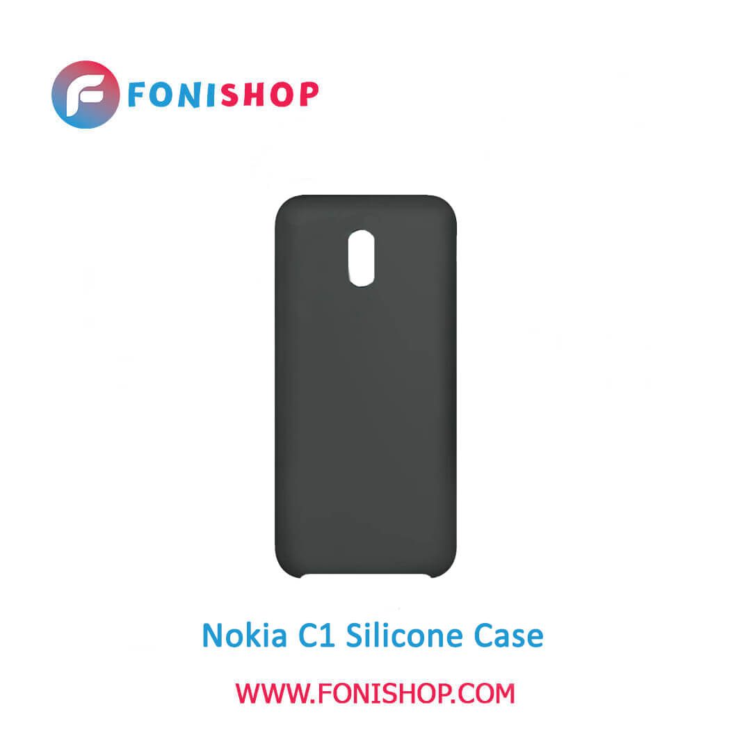 قاب سیلیکونی گوشی موبایل نوکیا سی 1 / Nokia C1
