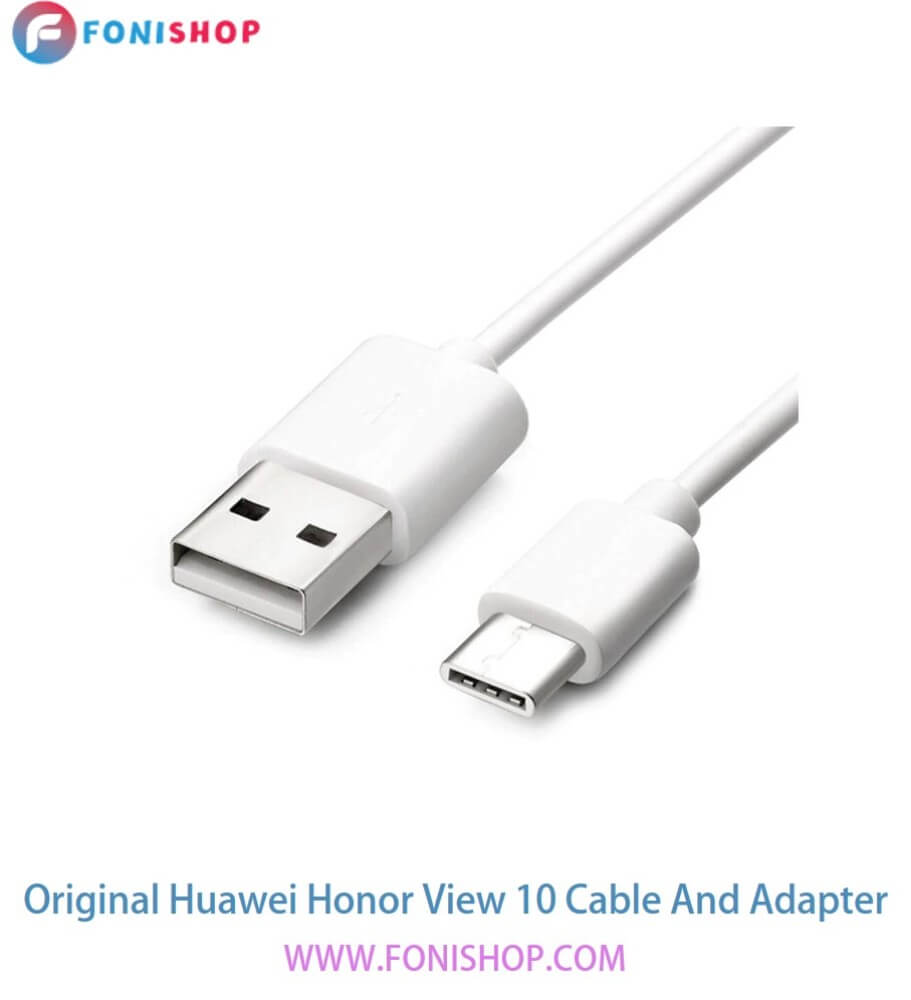 کابل شارژ و شارژر(کلگی-سری) فست شارژ اصلی گوشی هوآوی هانر ویو Huawei Honor Veiw 10