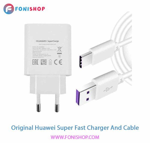 کابل و شارژر سوپر فست اصلی هواوی Huawei