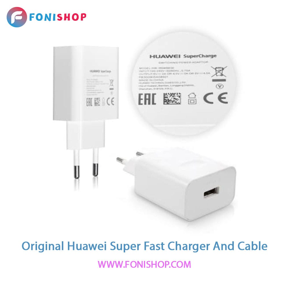 کابل و شارژر سوپر فست اصلی هواوی Huawei