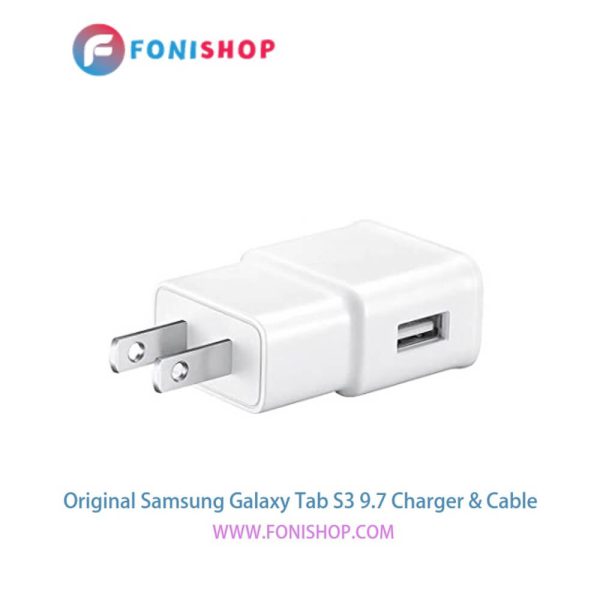 کابل شارژر ، آداپتور ( کلگی ، سری) اورجینال فست شارژ سامسونگ گلکسی تب اس 3 9.7 / Samsung Galaxy Tab S3 9.7