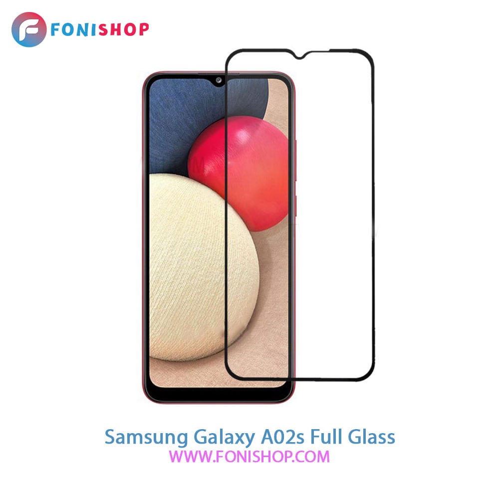 گلس فول تمام صفحه سامسونگ Samsung Galaxy A02s