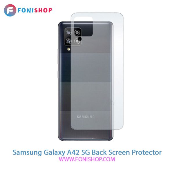 گلس برچسب محافظ پشت گوشی سامسونگ Samsung A42 5G