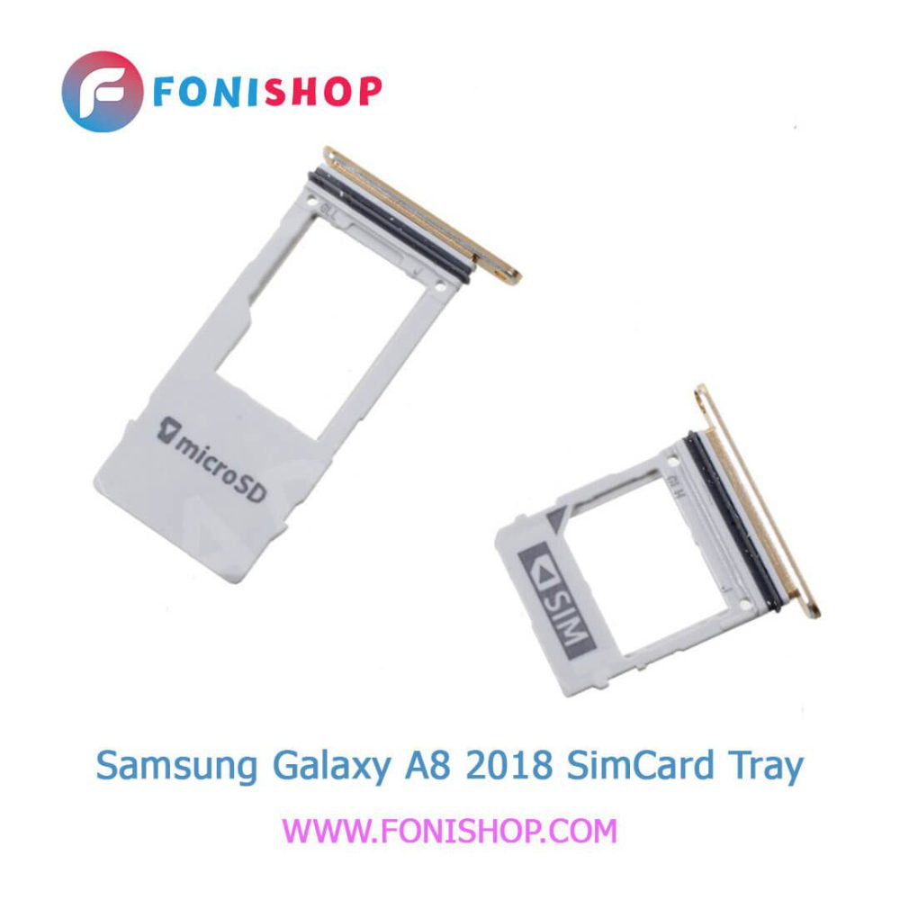 خشاب سیم کارت اصلی سامسونگ Samsung Galaxy A8 2018