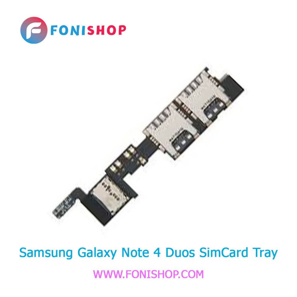 خشاب سیم کارت اصلی سامسونگ Samsung Galaxy Note 4 Duos