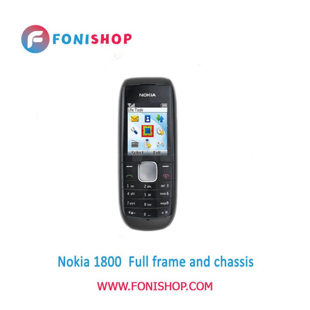 قاب و شاسی کامل گوشی نوکیا Nokia 1800