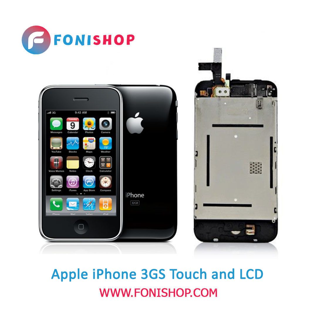 تاچ ال سی دی اورجینال گوشی اپل آیفون 3 جی اس / lcd Apple iPhone 3GS