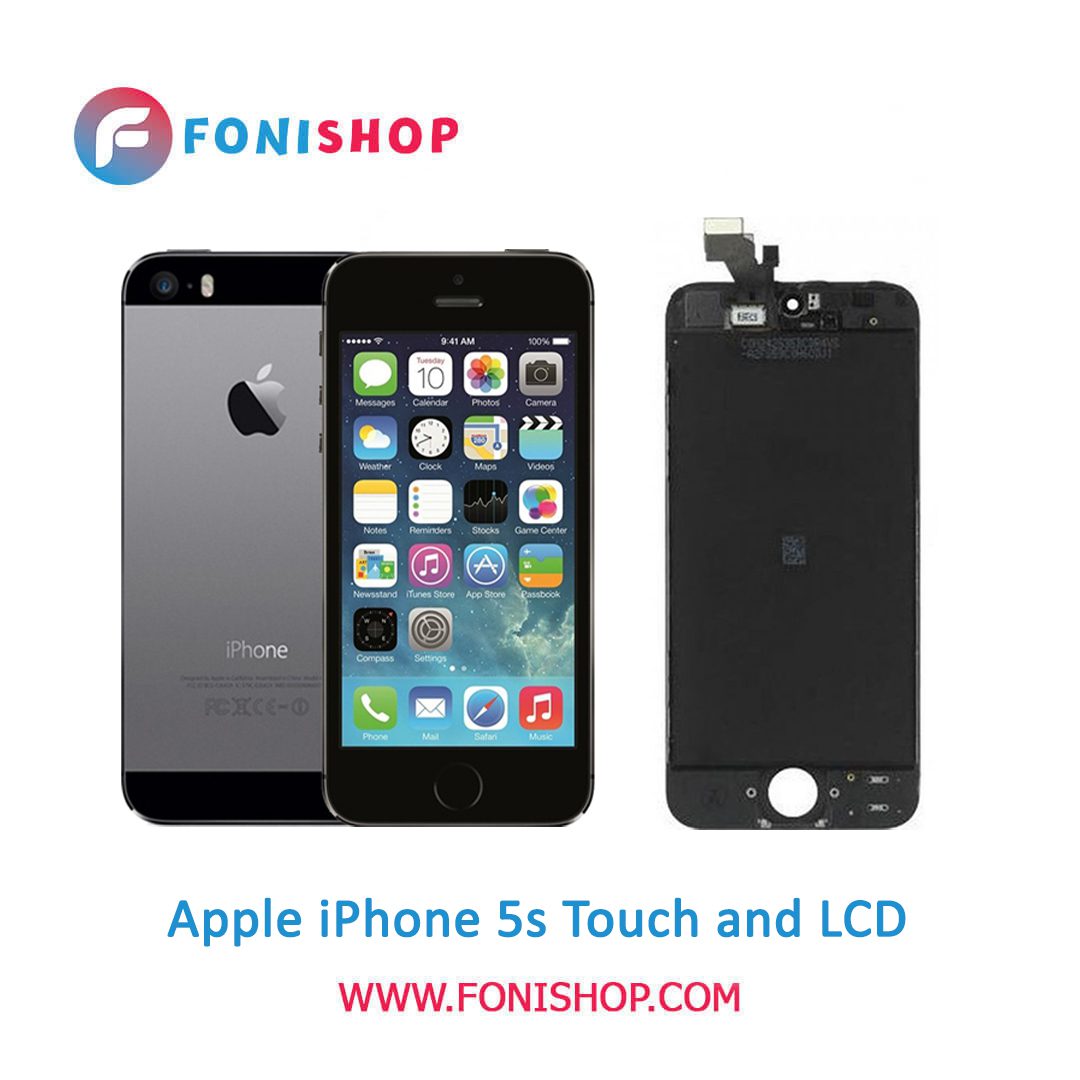 تاچ ال سی دی اورجینال گوشی اپل آیفون 5 اس / lcd Apple iPhone 5s