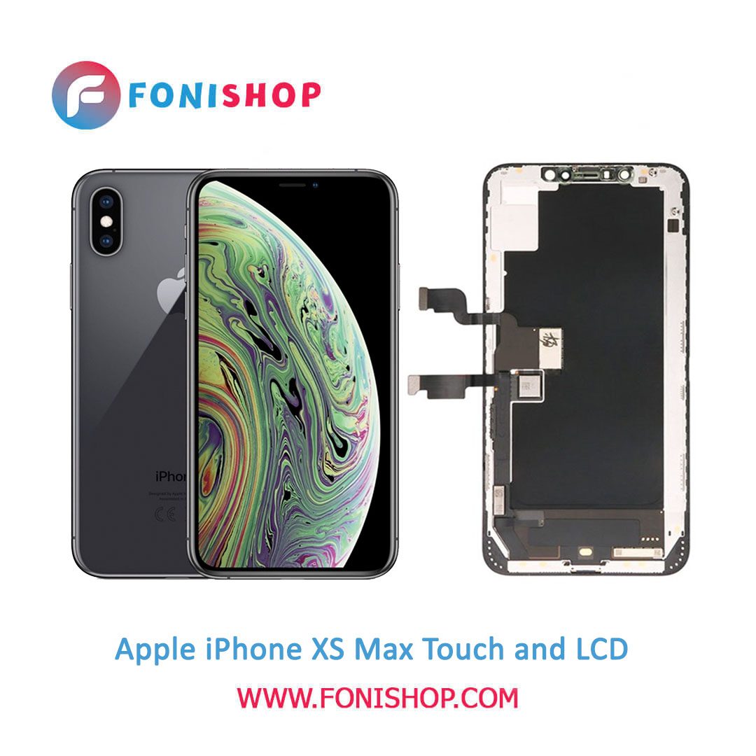 تاچ ال سی دی اورجینال گوشی اپل آیفون ایکس اس مکس / lcd Apple iPhone XS Max