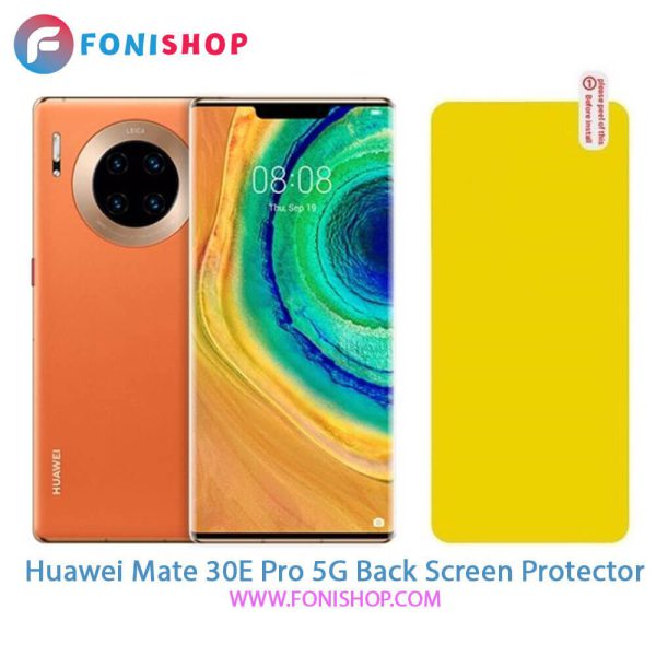 گلس برچسب محافظ پشت گوشی هواوی Huawei Mate 30E Pro 5G