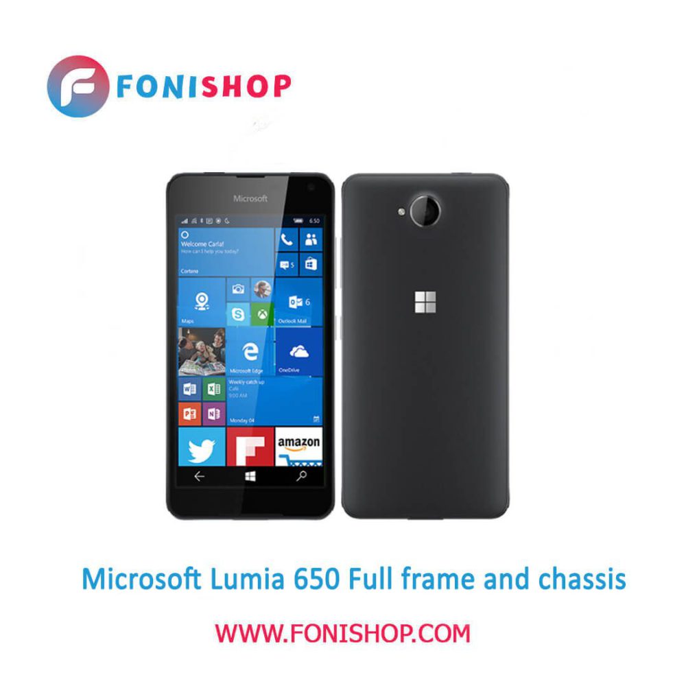 قاب و شاسی کامل مایکروسافتMicrosoft Lumia 650
