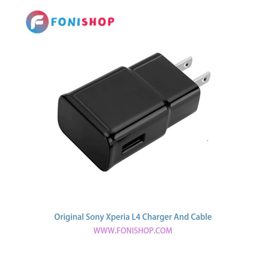 کابل شارژ و آداپتور (کلگی-سری) فست شارژ اصلی سونی اکسپریا ال 4 / Sony Xperia L4