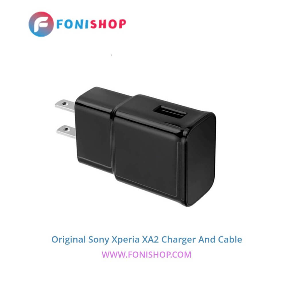 کابل شارژ و آداپتور (کلگی-سری) فست شارژ اصلی سونی اکسپریا ایکس ای 2 / Sony Xperia XA2 