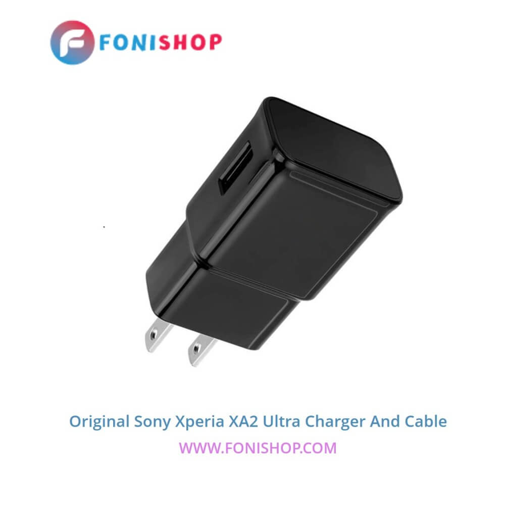 کابل شارژ و آداپتور (کلگی-سری) فست شارژ اصلی سونی اکسپریا ایکس ای 2 اولترا / Sony Xperia XA2 Ultra