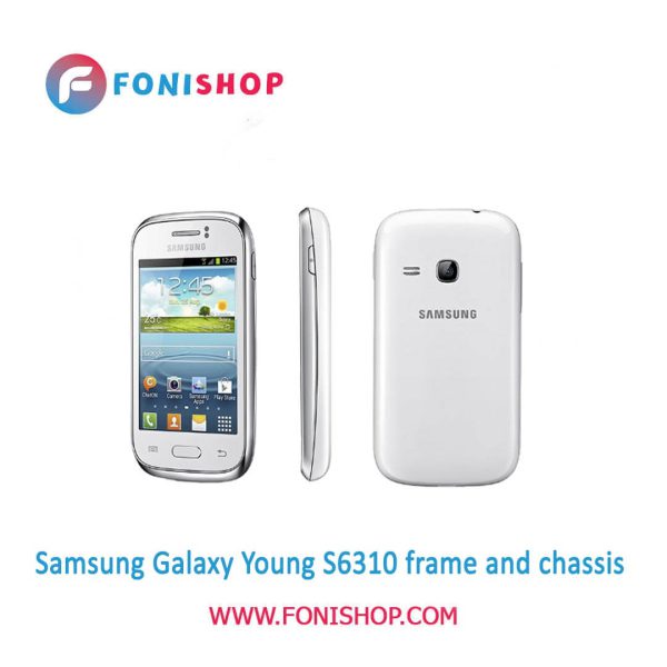 قاب و شاسی کامل سامسونگ Samsung Galaxy Young S6310