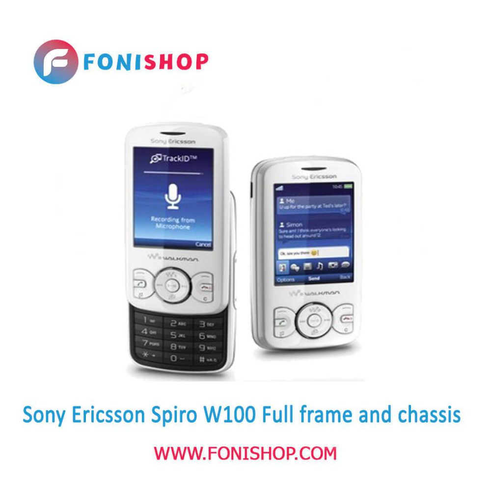 قاب و شاسی کامل سونی Sony Ericsson Spiro W100