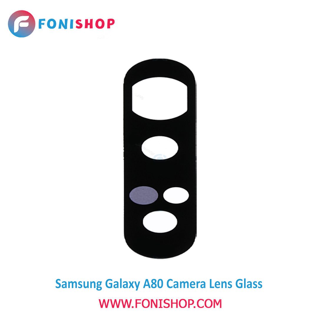 شیشه لنز دوربین گوشی سامسونگ Samsung Galaxy A80