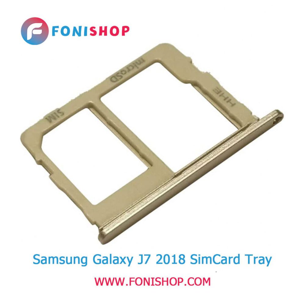 خشاب سیم کارت اصلی سامسونگ Samsung Galaxy J7 2018