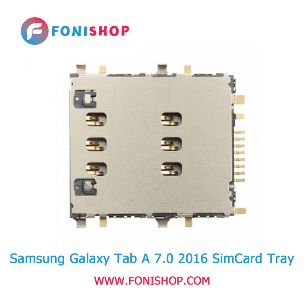 سوکت سیم کارت اصلی سامسونگ Samsung Galaxy Tab A 7.0 2016