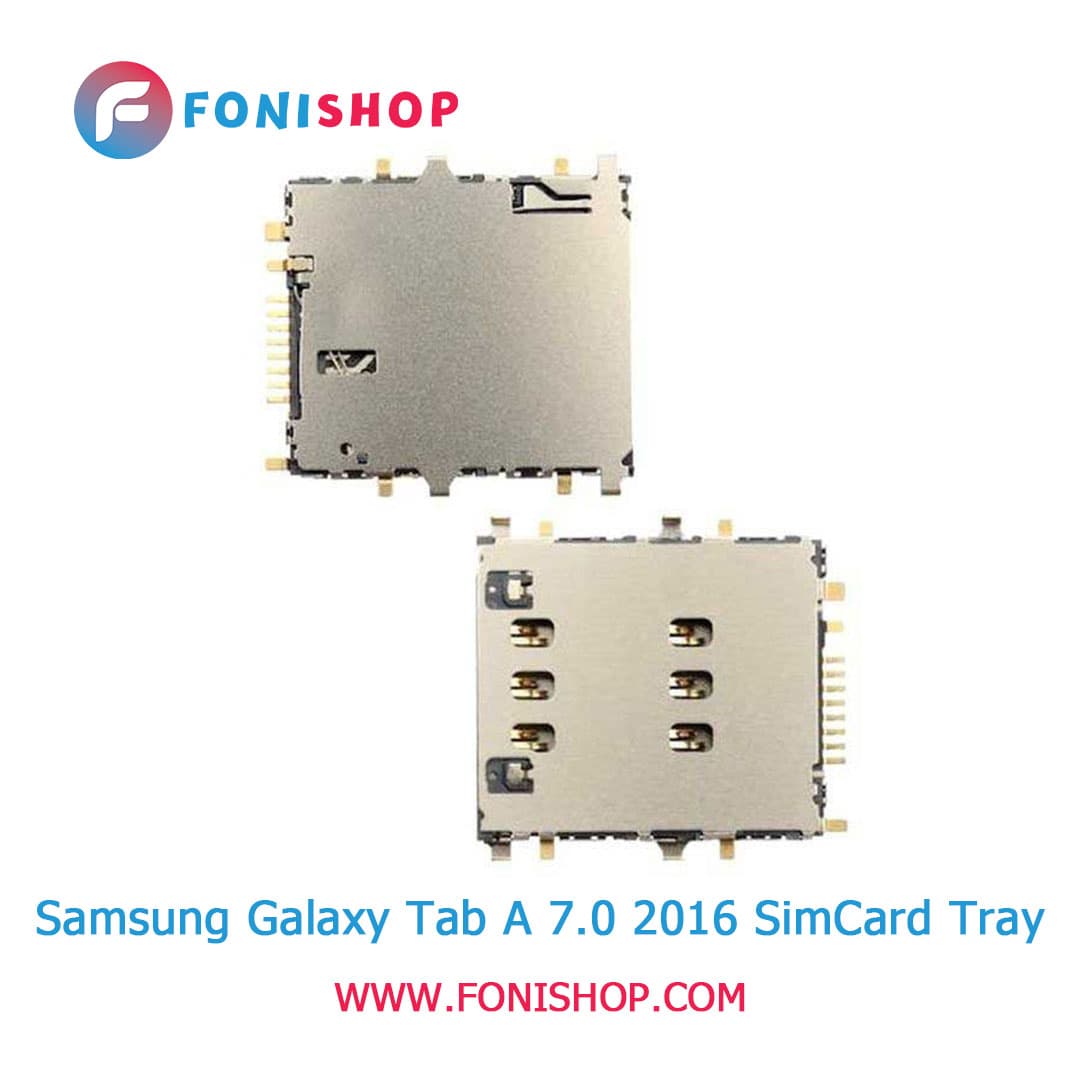 سوکت سیم کارت اصلی سامسونگ Samsung Galaxy Tab A 7.0 2016