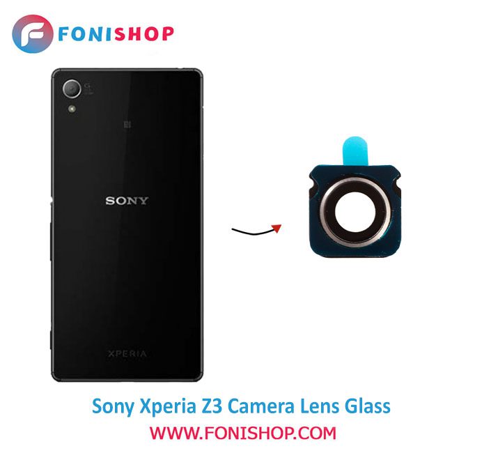 شیشه لنز دوربین گوشی سونی Sony Xperia Z3