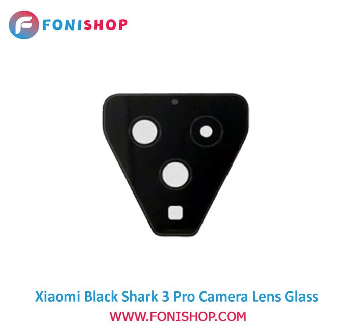 شیشه لنز دوربین گوشی شیائومی Xiaomi Black Shark 3 Pro